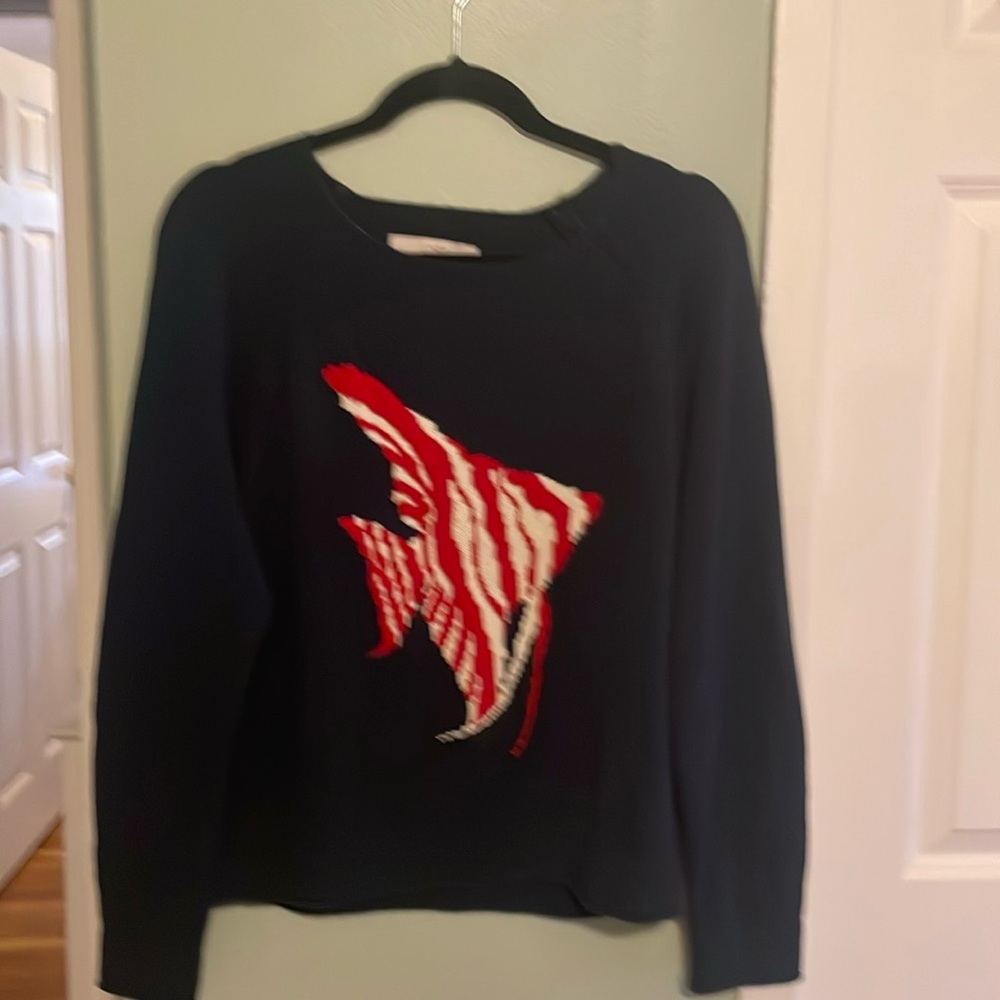 NWOT Loft Navy Sweater Small